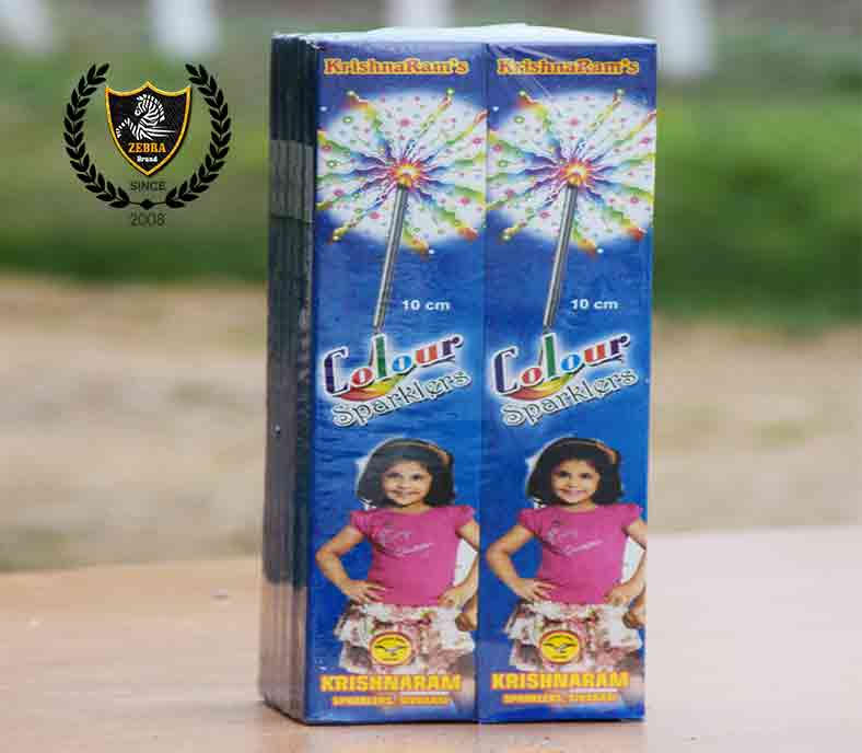 10 CM COLOR SPARKLERS - AK