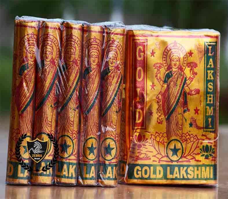 4" LAKSHMI DELUXE GOLD